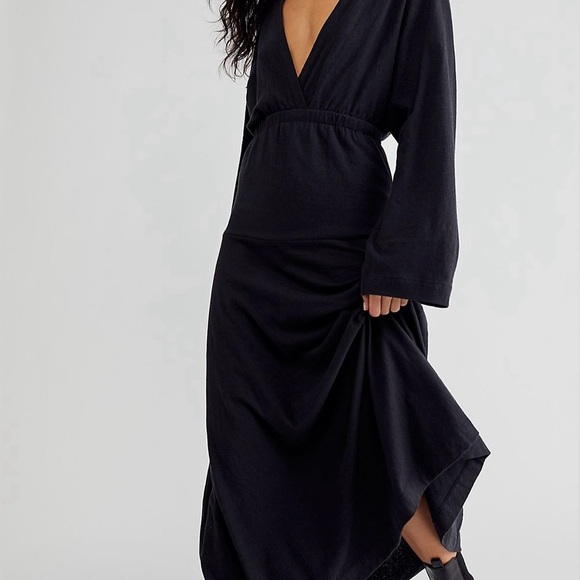 FREE PEOPLE BEACH black dress - Picture 1 of 12